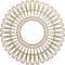 Ekena Millwork Cornelius Wood Fretwork Pierced Ceiling Medallion, Birch, 20"OD x 7 1/2"ID x 1/4"T CMWP20X0250CRBI - alternate 1